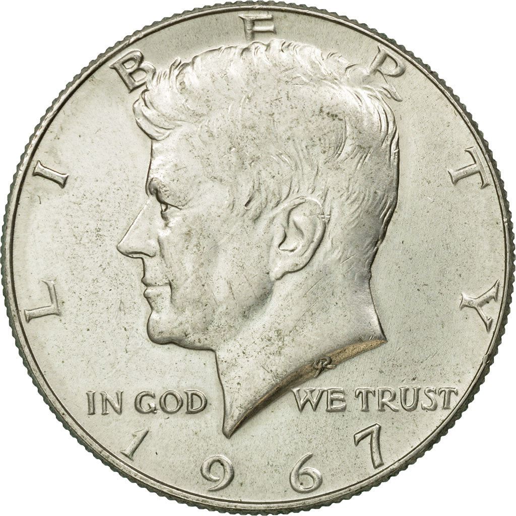 United States Coin American Half Dollar | John Fitzgerald Kennedy | Presidential Seal | KM202a | 1965 - 1970