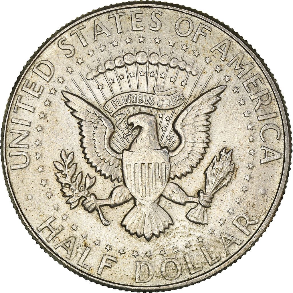 United States Coin American Half Dollar | John Fitzgerald Kennedy | Presidential Seal | KM202a | 1965 - 1970