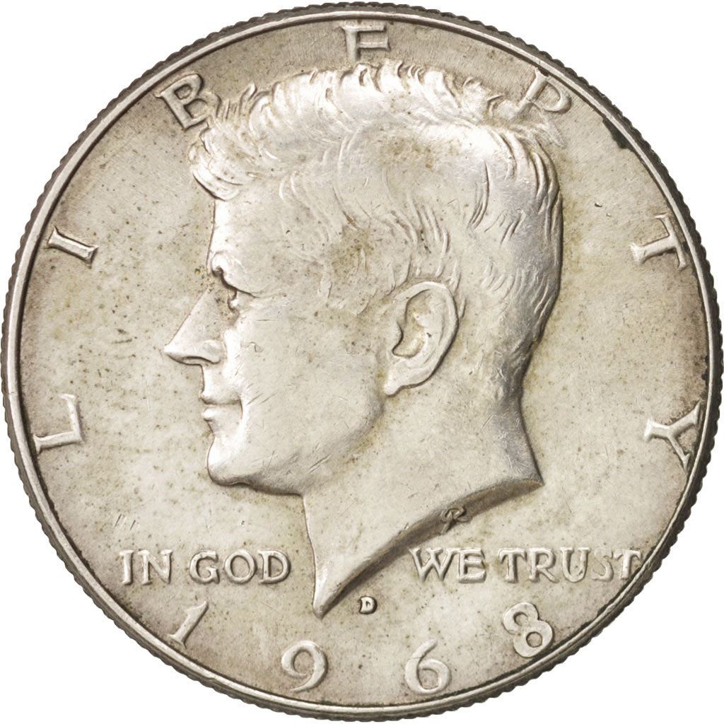 United States Coin American Half Dollar | John Fitzgerald Kennedy | Presidential Seal | KM202a | 1965 - 1970