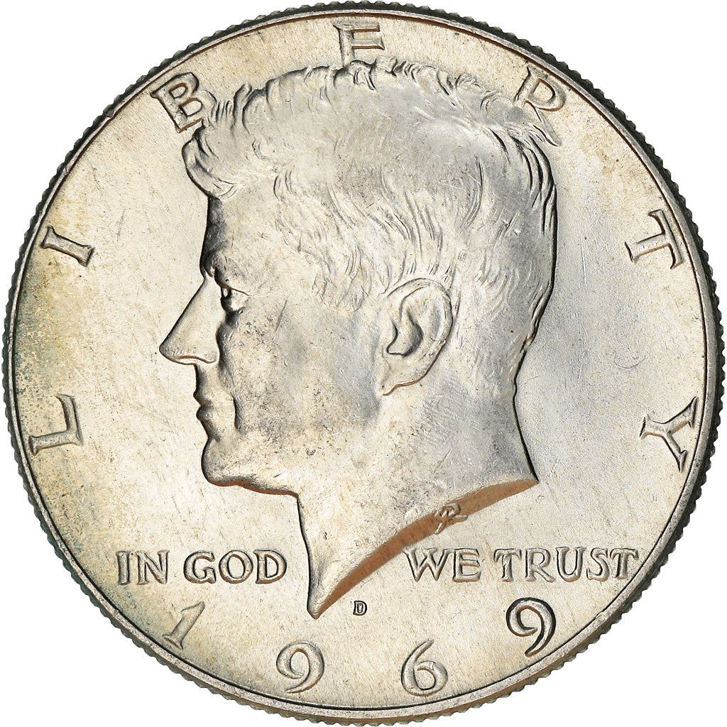 United States Coin American Half Dollar | John Fitzgerald Kennedy | Presidential Seal | KM202a | 1965 - 1970