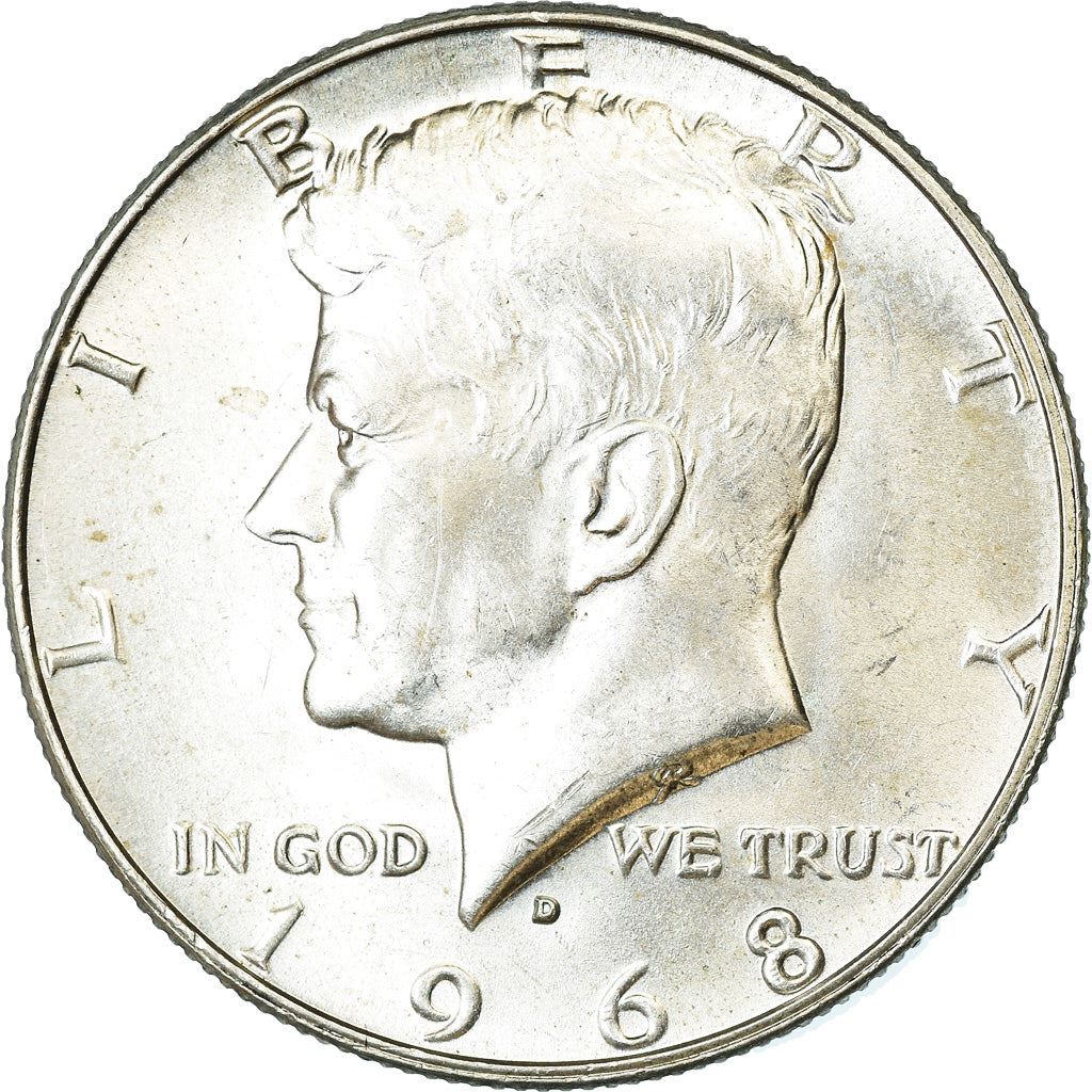 United States Coin American Half Dollar | John Fitzgerald Kennedy | Presidential Seal | KM202a | 1965 - 1970