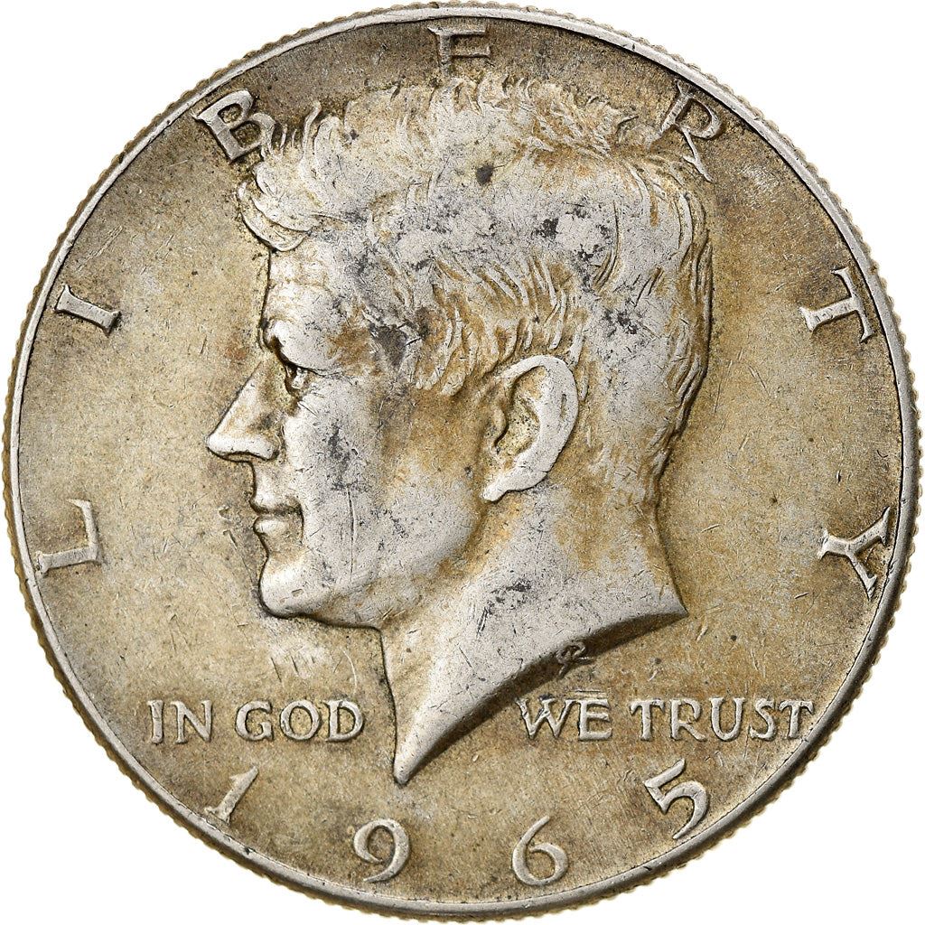 United States Coin American Half Dollar | John Fitzgerald Kennedy | Presidential Seal | KM202a | 1965 - 1970