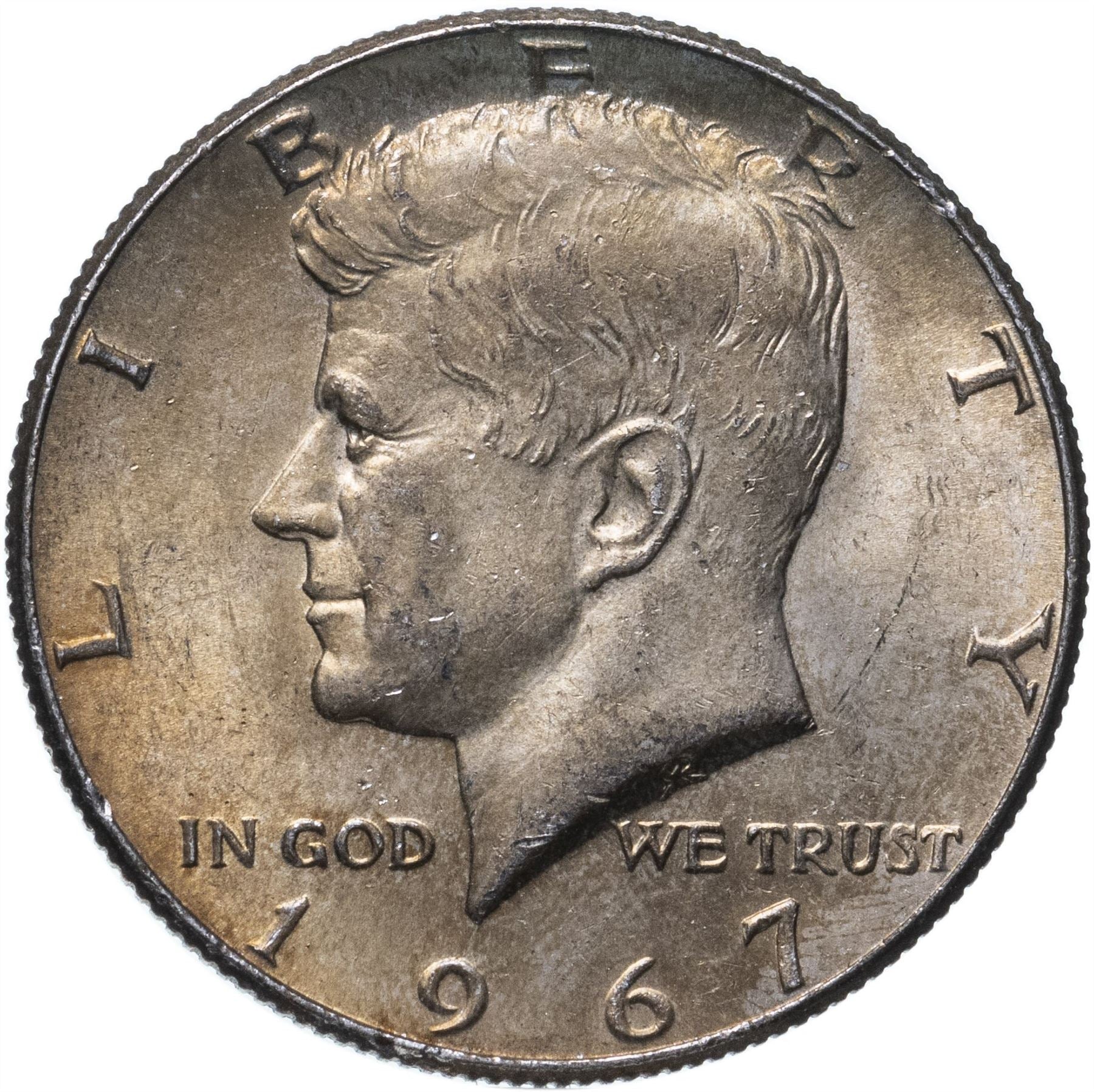 United States Coin American Half Dollar | John Fitzgerald Kennedy | Presidential Seal | KM202a | 1965 - 1970