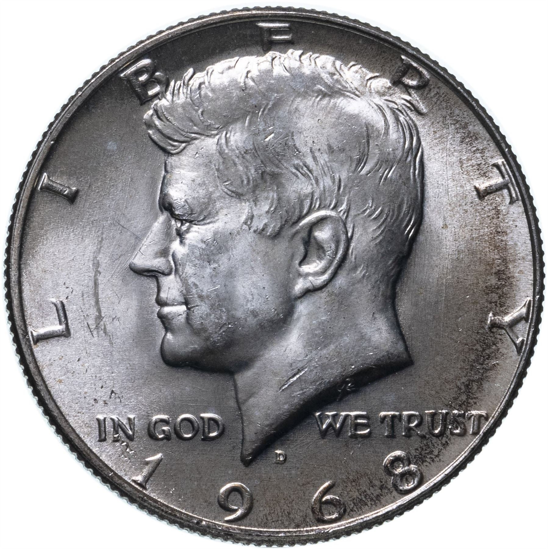 United States Coin American Half Dollar | John Fitzgerald Kennedy | Presidential Seal | KM202a | 1965 - 1970