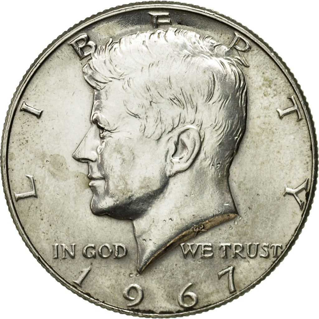 United States Coin American Half Dollar | John Fitzgerald Kennedy | Presidential Seal | KM202a | 1965 - 1970