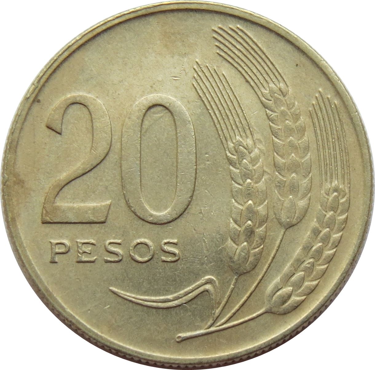 Uruguay Coin Uruguayan 20 Pesos | KM56 | 1970