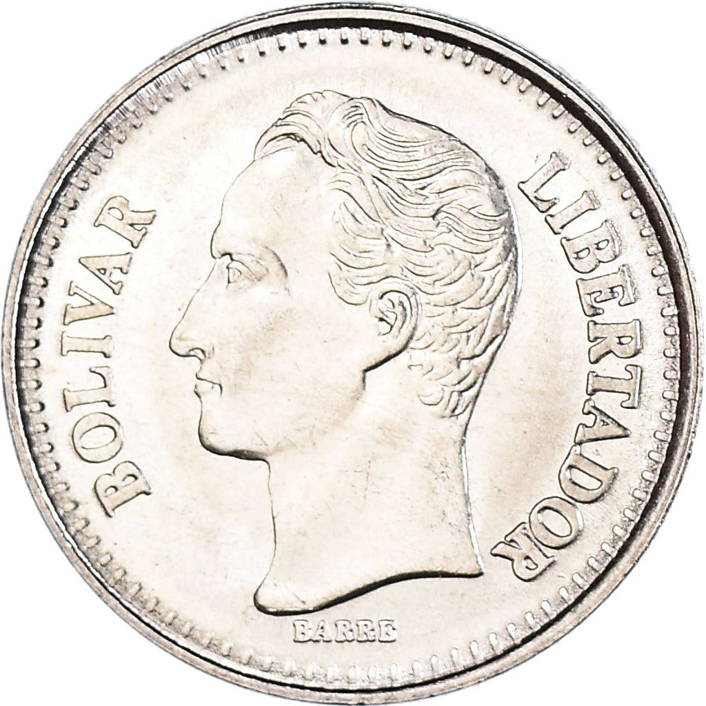 Venezuela | 25 Centimos Coin | Palomo Horse | Simon Bolivar | KM50a | 1989 - 1990