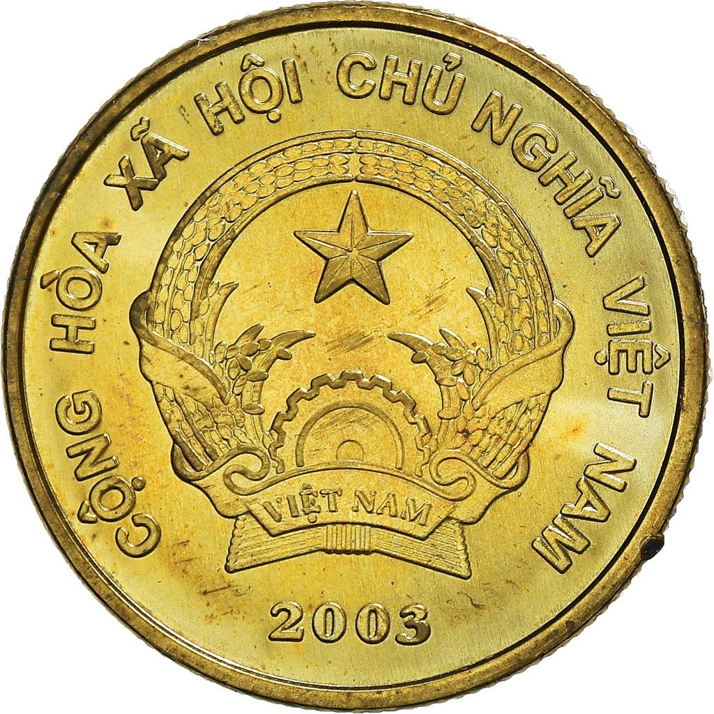 Vietnam | 1000 Dong Coin | Pagoda | KM72 | 2003