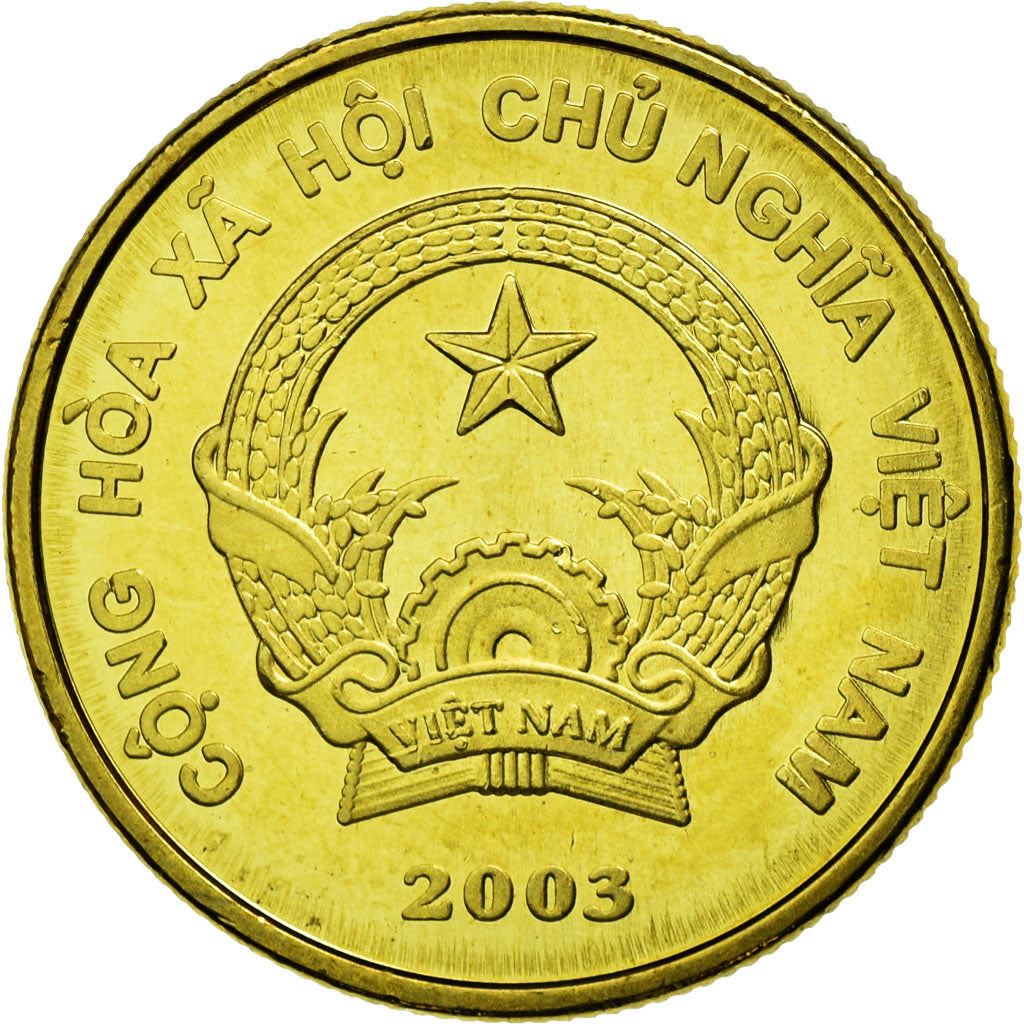 Vietnam | 1000 Dong Coin | Pagoda | KM72 | 2003