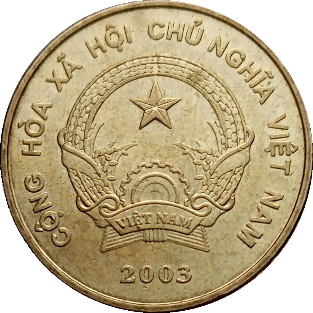 Vietnam Coin | 5000 Đồng | Pagoda | KM73 | 2003