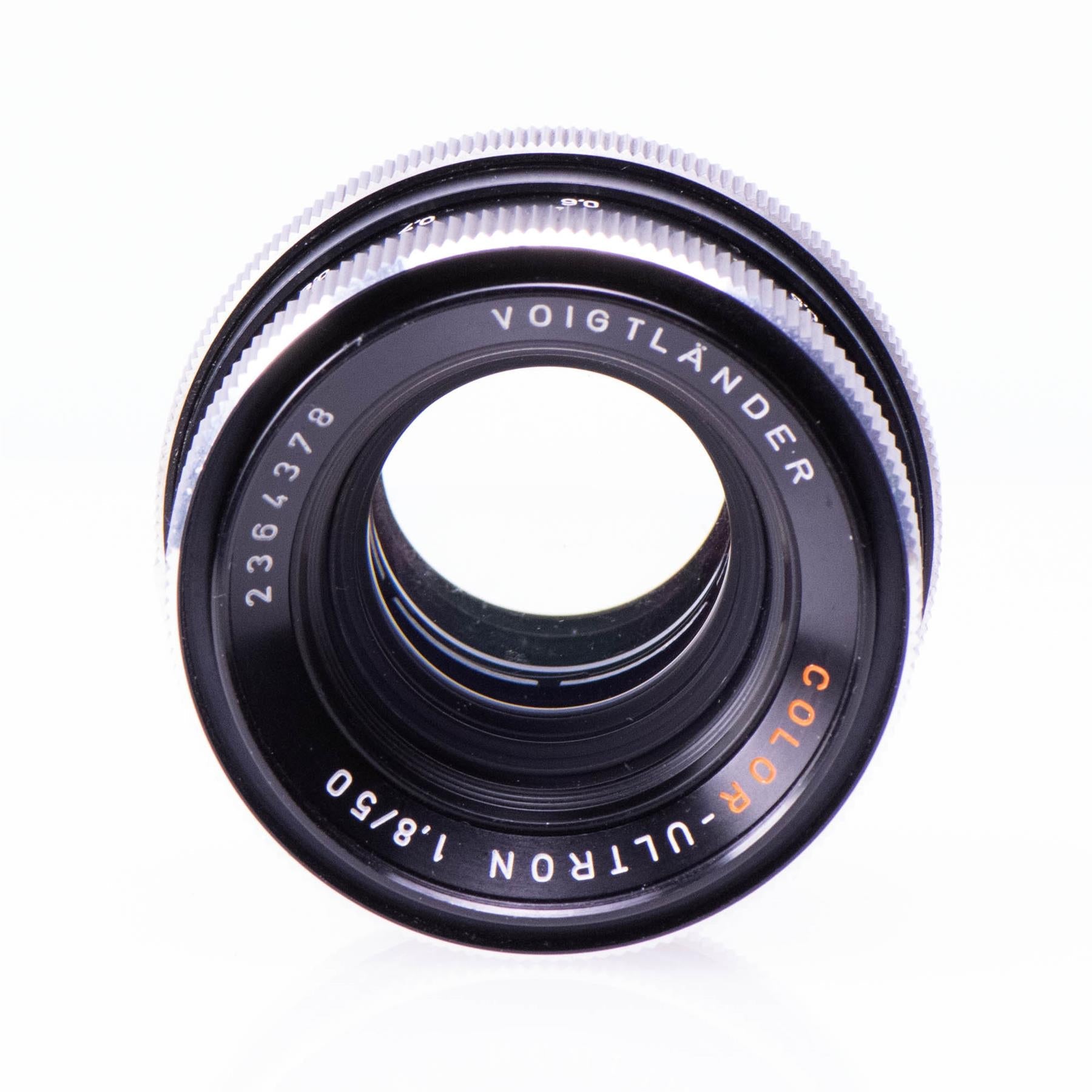 Voigtlander VSL 3-E Camera | Ultron 50mm f1.8 lens | White | Singapore | 1977