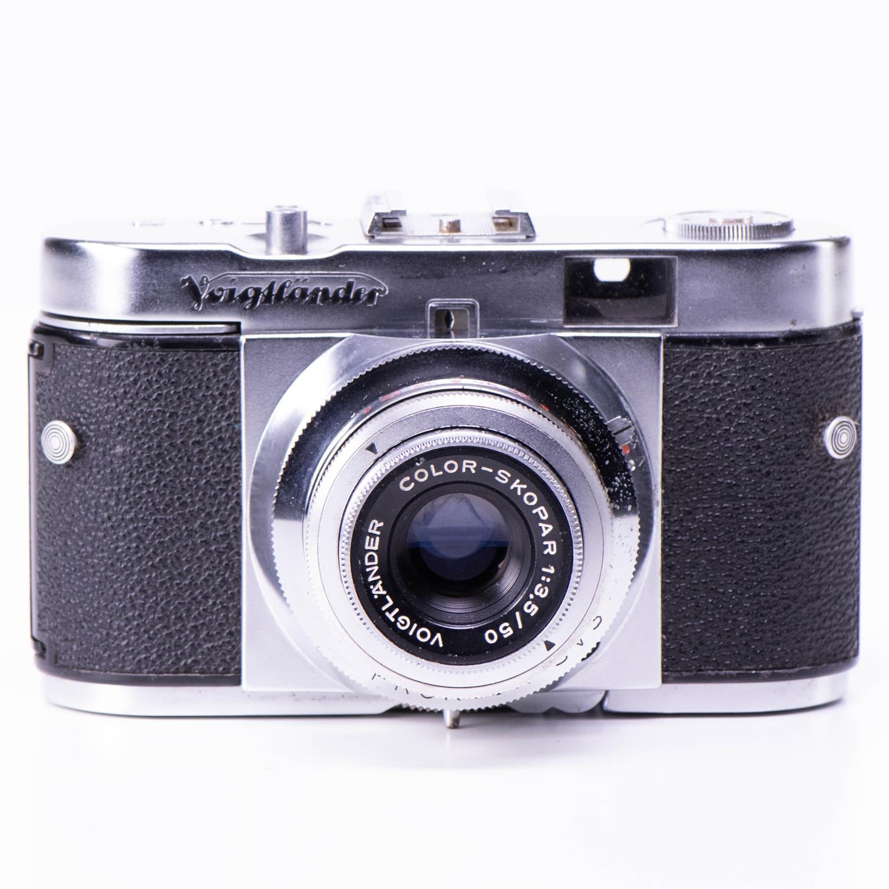 Voigtlander Vito B Camera | 50mm f3.5 | White | Germany | 1954