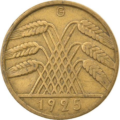 Weimar Republic 10 Reichspfennig Coin | German Reich | KM40 | 1924 - 1936