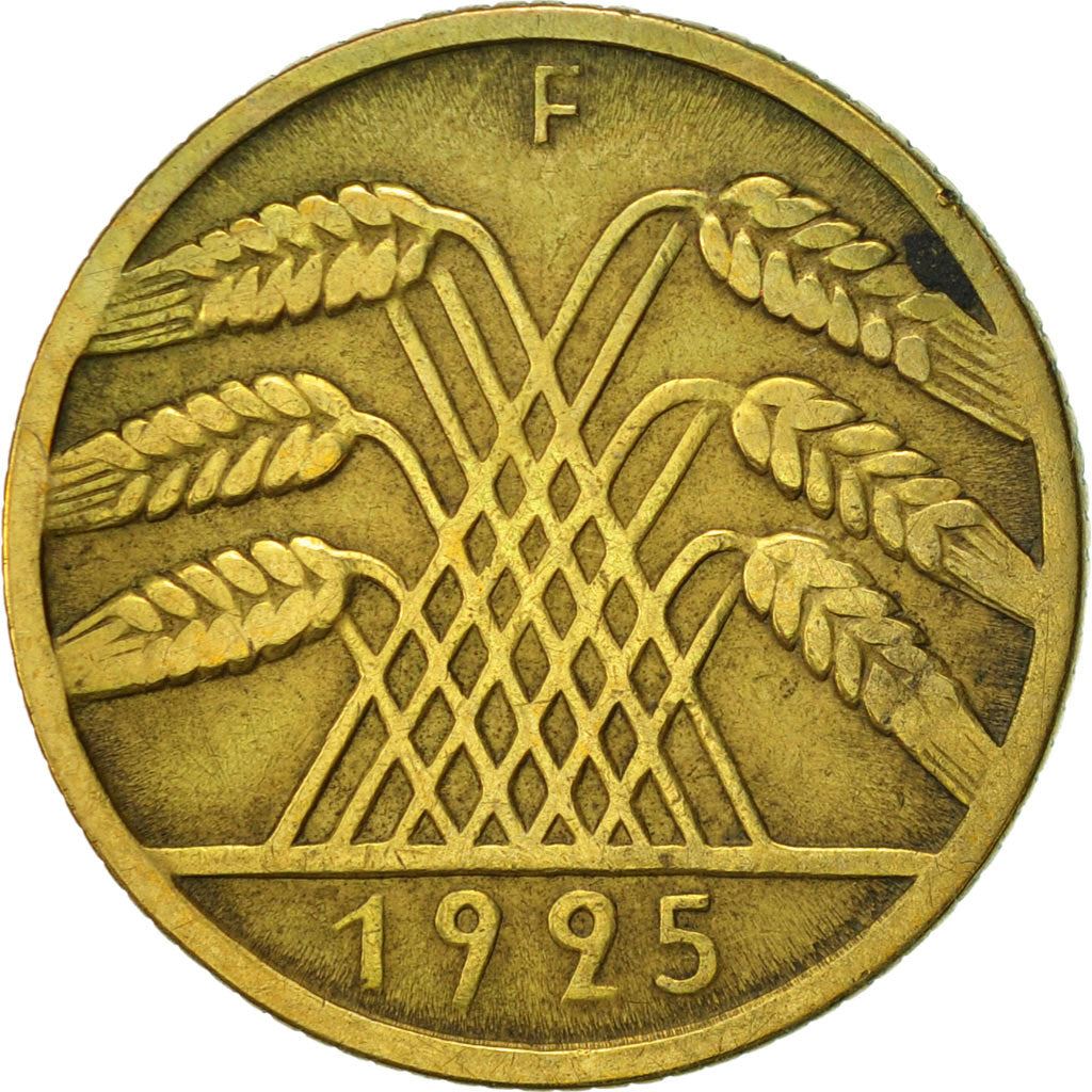 Weimar Republic 10 Reichspfennig Coin | German Reich | KM40 | 1924 - 1936