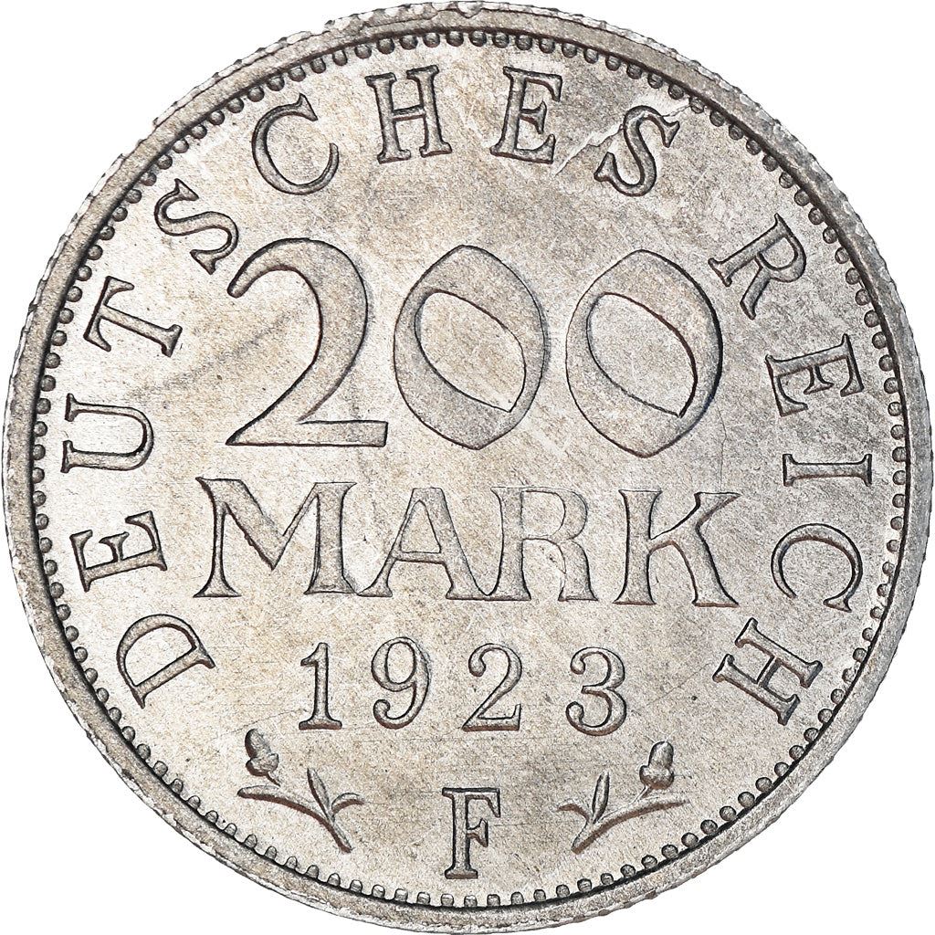 Weimar Republic 200 mark Coin | German Reich | KM35 | 1923