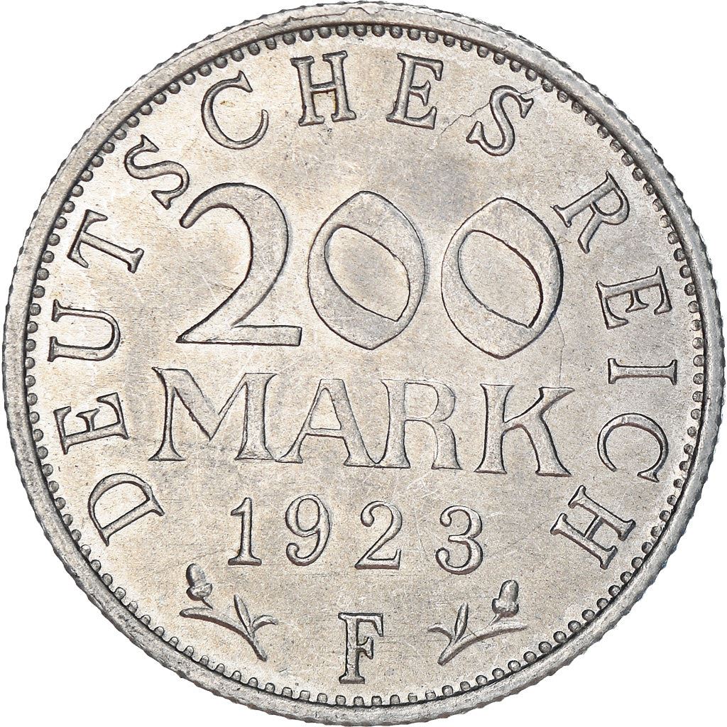 Weimar Republic 200 mark Coin | German Reich | KM35 | 1923