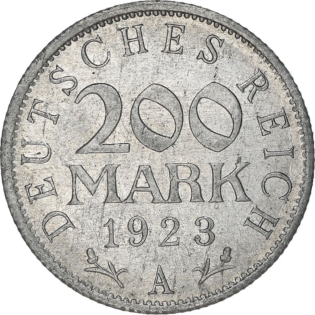 Weimar Republic 200 mark Coin | German Reich | KM35 | 1923