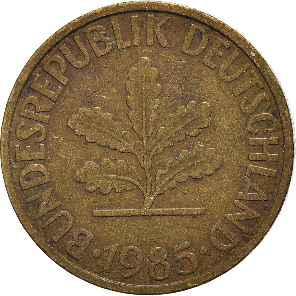 West Germany 10 Pfennig | 100 Coins | Bundesrepublik Deutschland | KM108 | 1950 - 2001