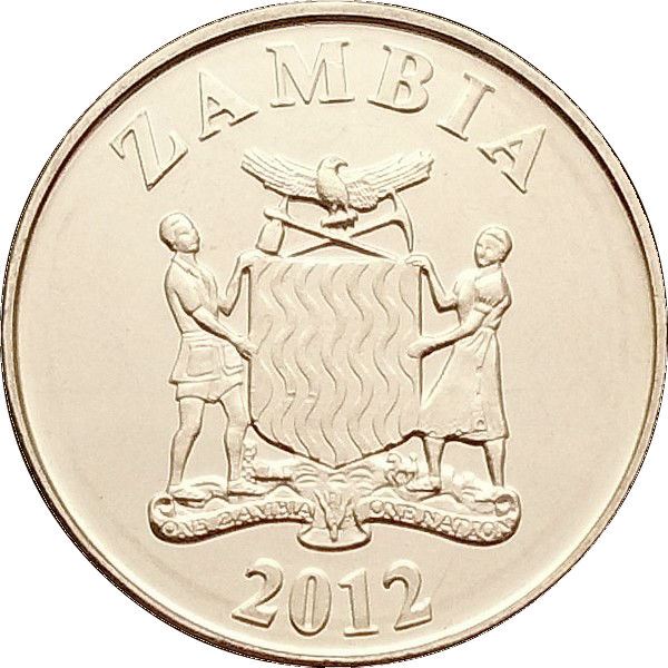 Zambia | 5 Ngwee Coin | Zambezi Indigobird | Km:205 | 2012 - 2017