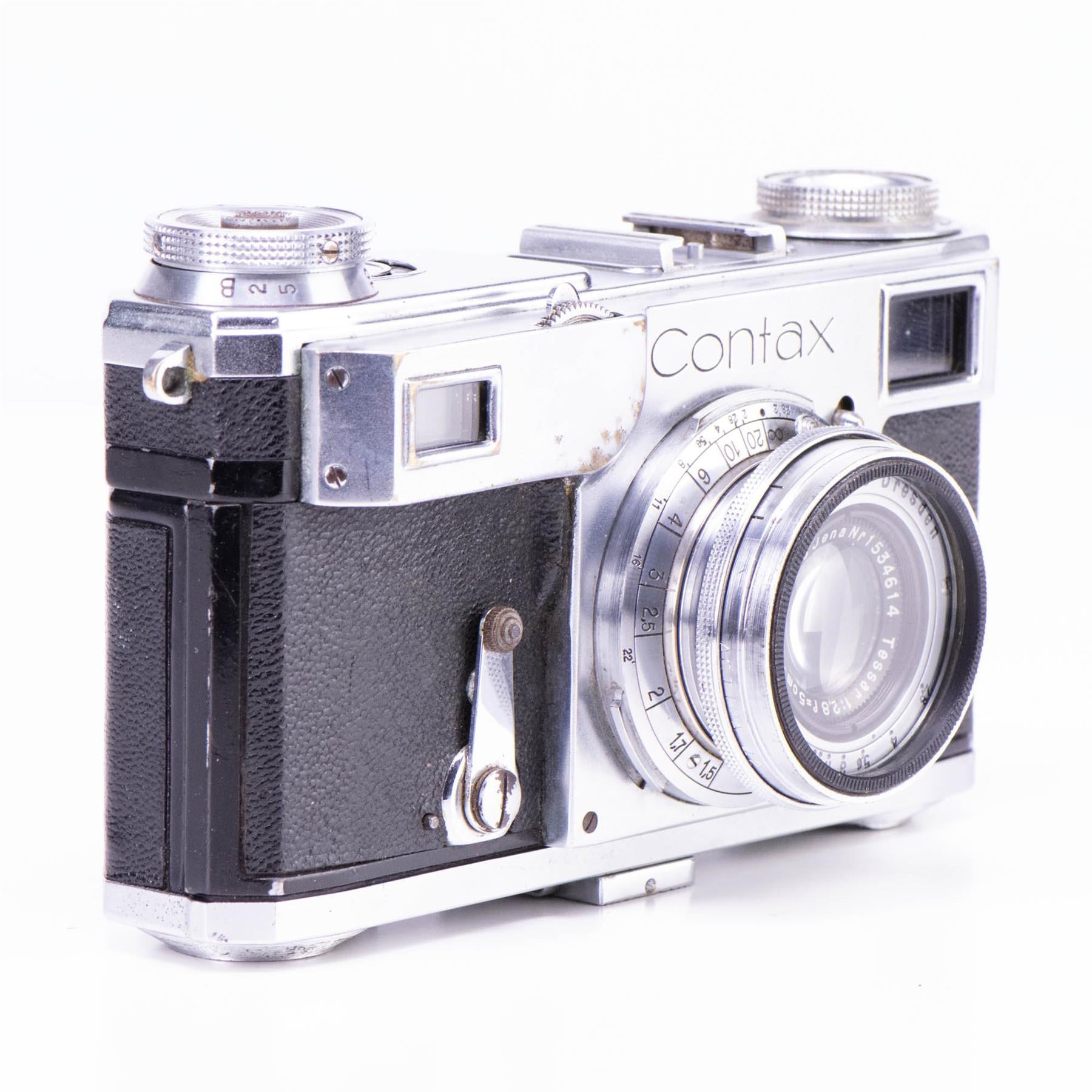 Zeiss Ikon Cantax 2 Camera | 50mm f2.8 lens | White | Germany | 1936