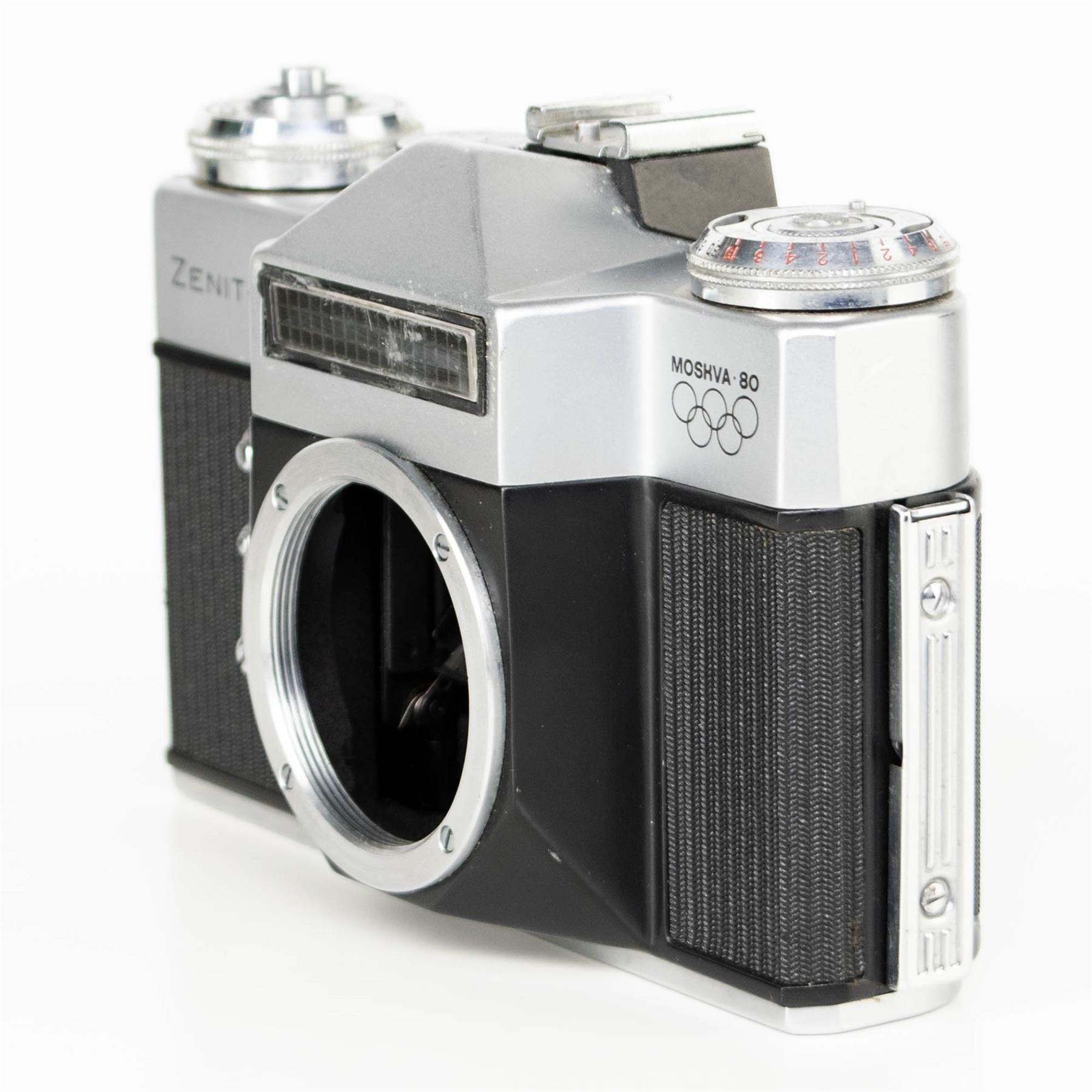 Zenit E Camera Body | Olympic edition | White | M42 | Soviet Union | 1980