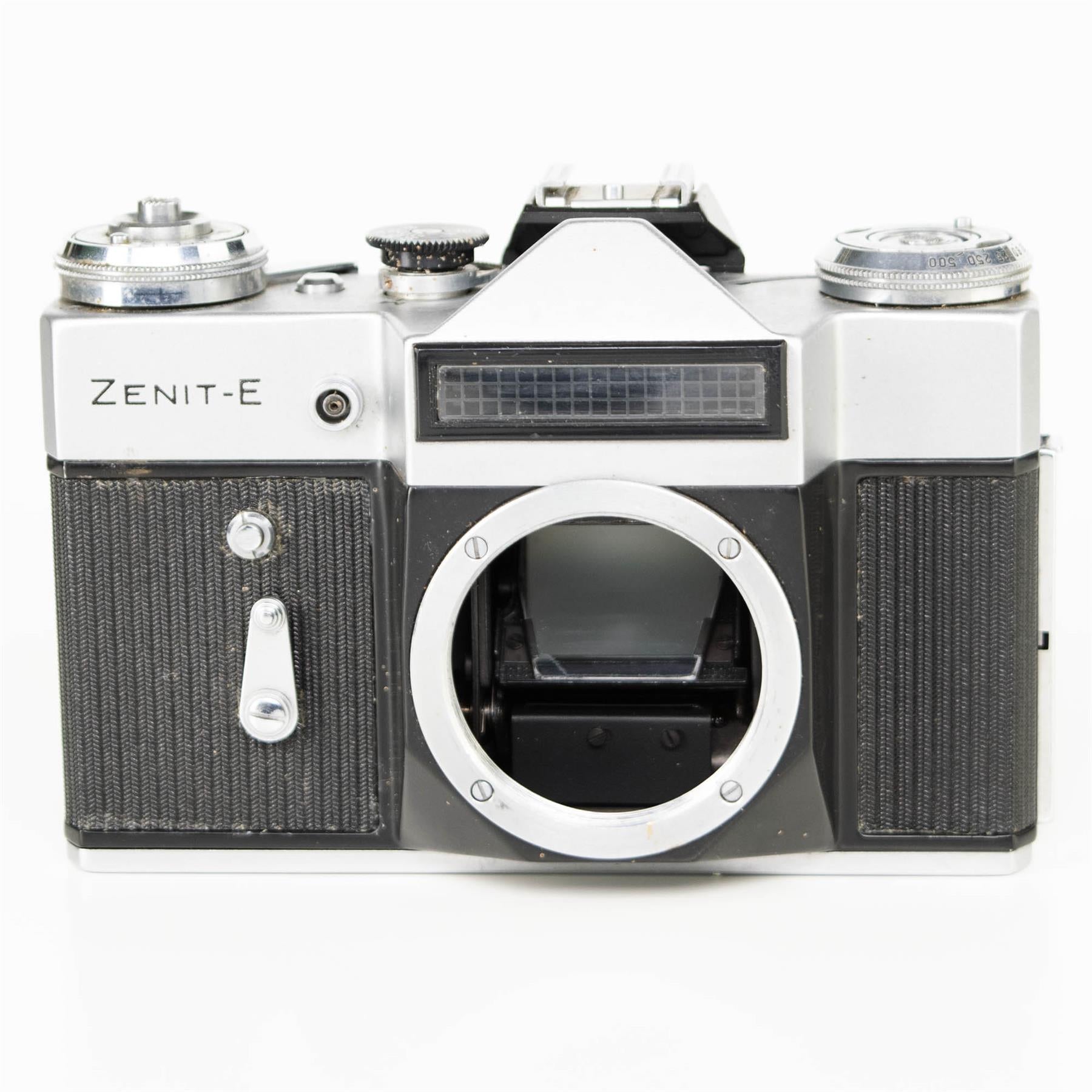 Zenit E Camera Body | White | M42 | Soviet Union | 1965 - 1982