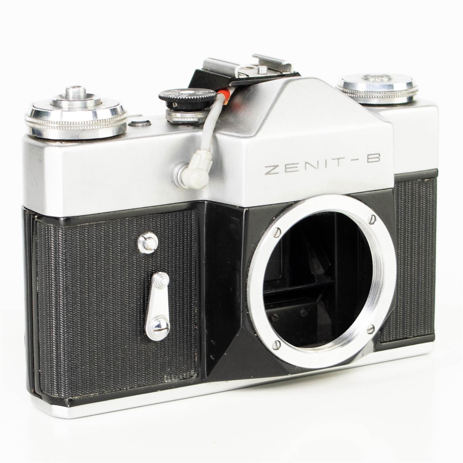 Zenit E Camera | Helios 58mm Lens | White | M42 | Soviet Union | 1965 - 1982