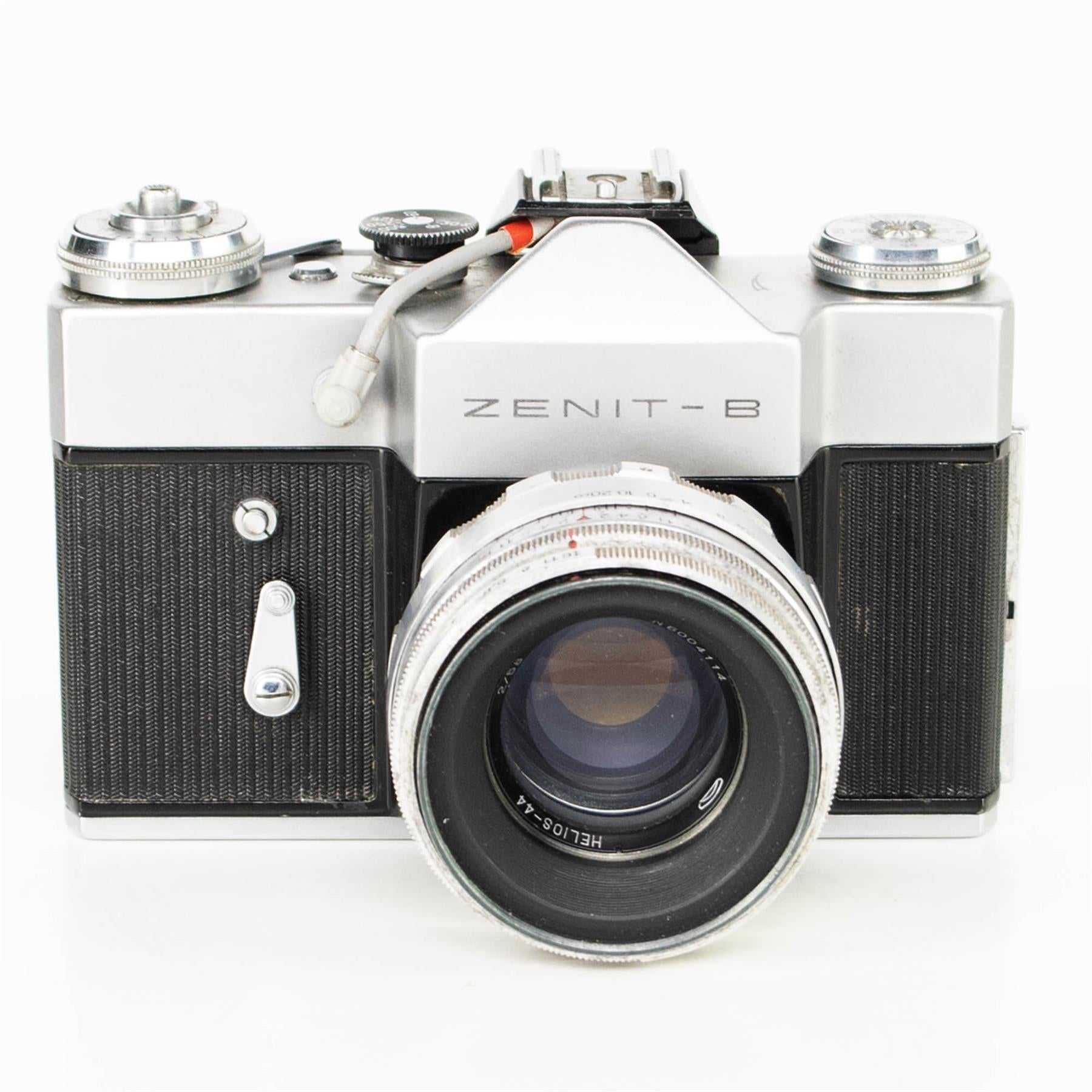 Zenit E Camera | Helios 58mm Lens | White | M42 | Soviet Union | 1965 - 1982