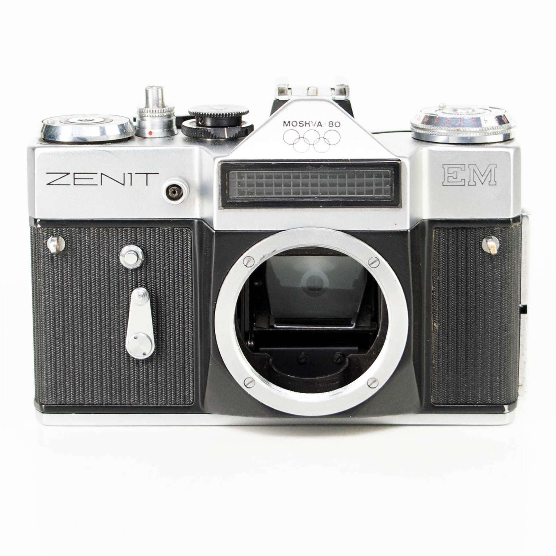 Zenit EM Camera Body | White | M42 | Soviet Union | 1972 - 1984