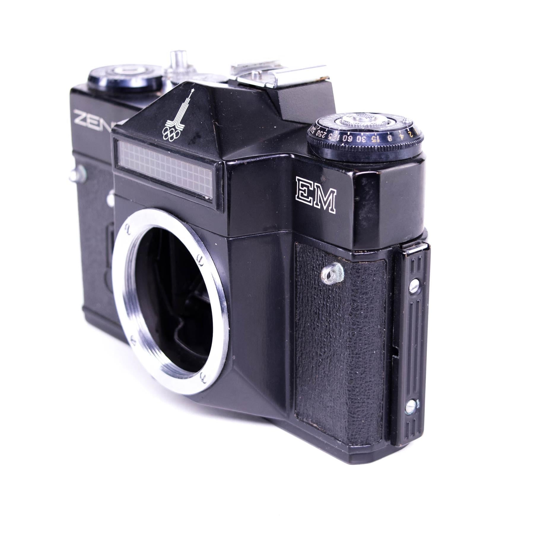 Zenit EM Camera body | Olympic edition | Black | M42 | Soviet Union | 1980