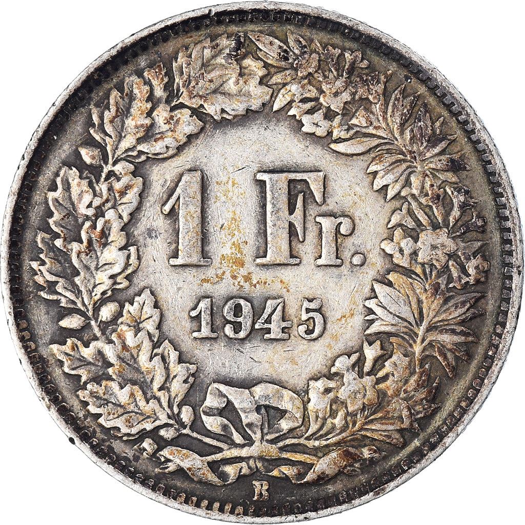 Switzerland Coin Swiss 1 Franc | Helvetia | KM24 | 1875 - 1967