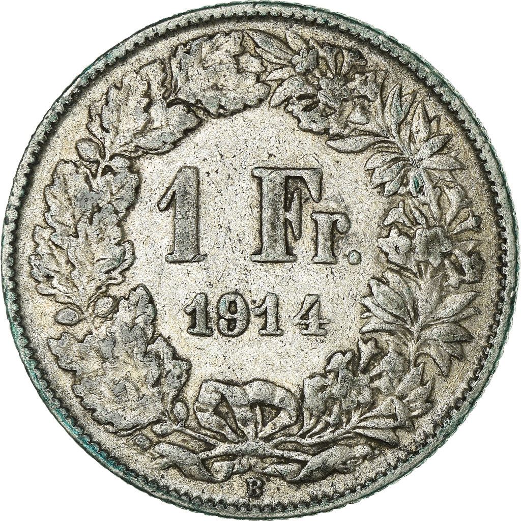 Switzerland Coin Swiss 1 Franc | Helvetia | KM24 | 1875 - 1967