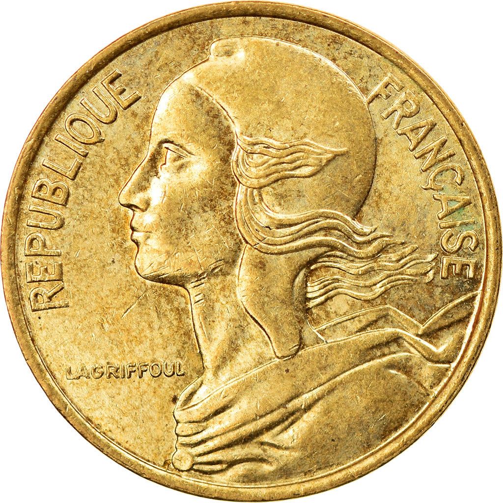 French Coin 5 Centimes | KM933 | France | 1966 - 2001