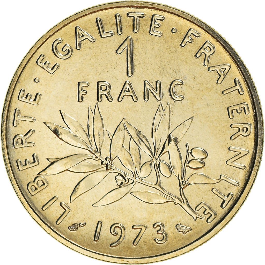 French Coin 1 Franc | Signature O. Roty | KM925.1 | France | 1959 - 2001