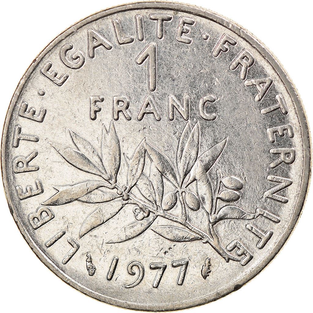 French Coin 1 Franc | Signature O. Roty | KM925.1 | France | 1959 - 2001