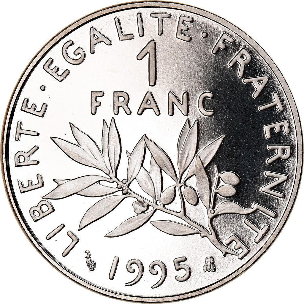 French Coin 1 Franc | Signature O. Roty | KM925.1 | France | 1959 - 2001