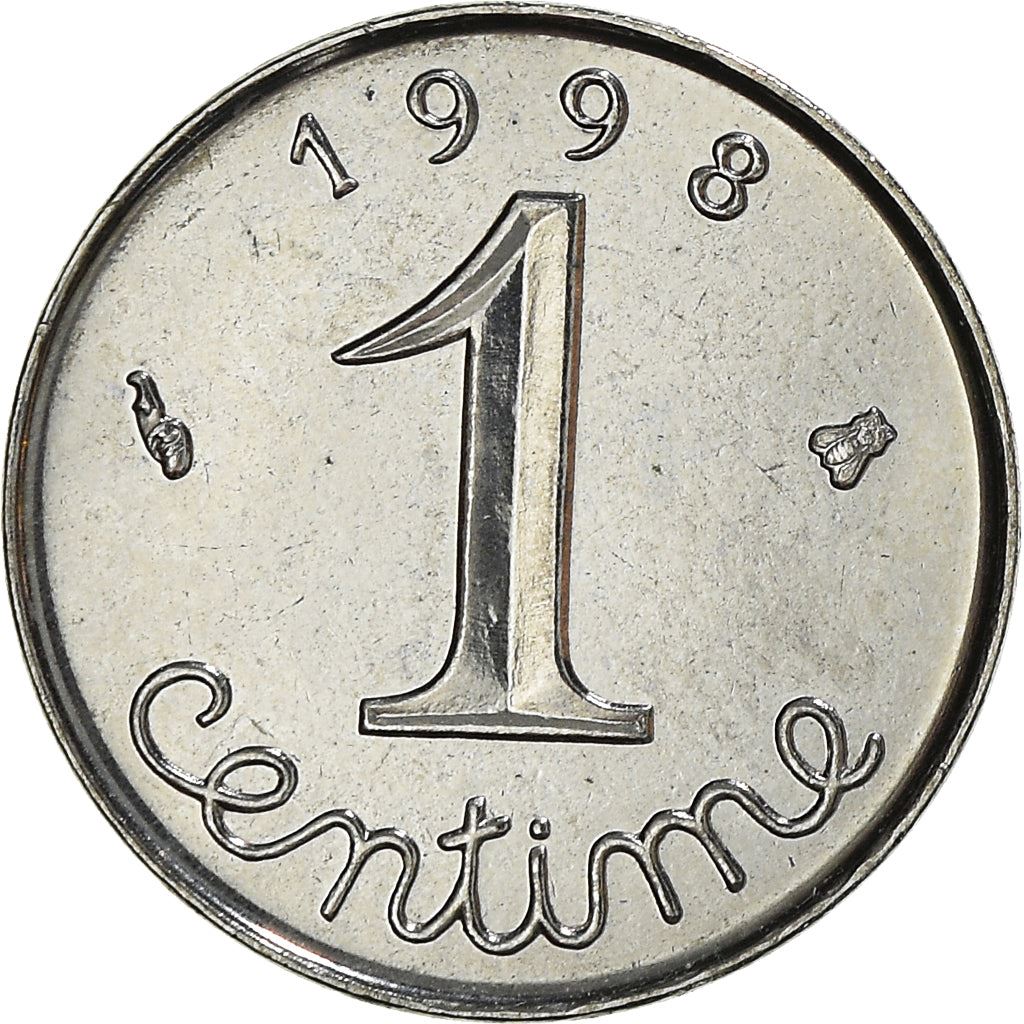 French Coin 1 Centime | KM928 | France | 1961 - 2001