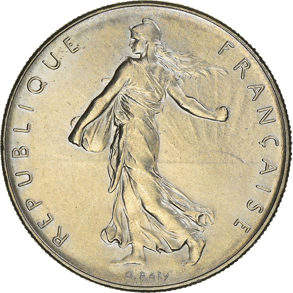 French Coin 1 Franc | Signature O. Roty | KM925.1 | France | 1959 - 2001