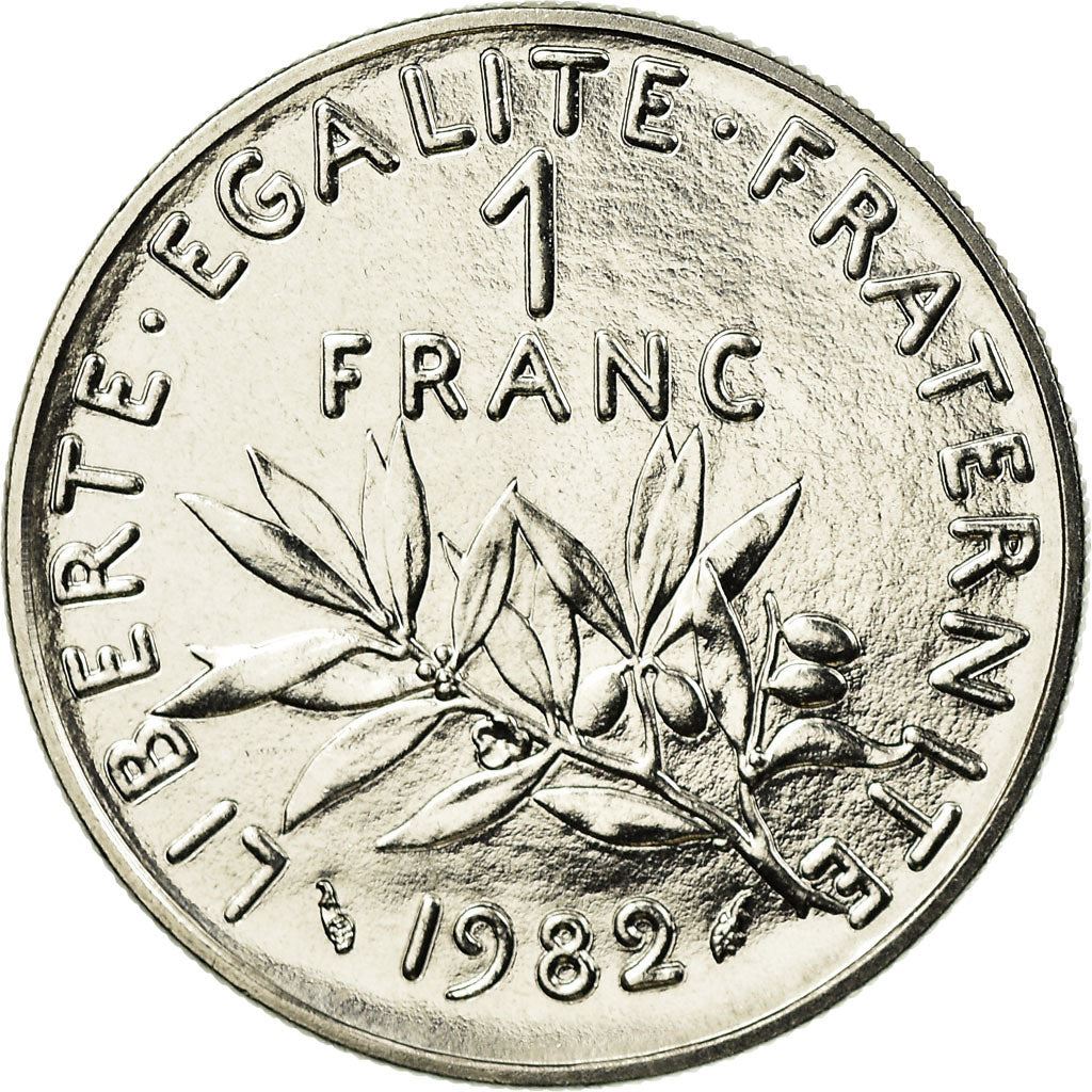 French Coin 1 Franc | Signature O. Roty | KM925.1 | France | 1959 - 2001