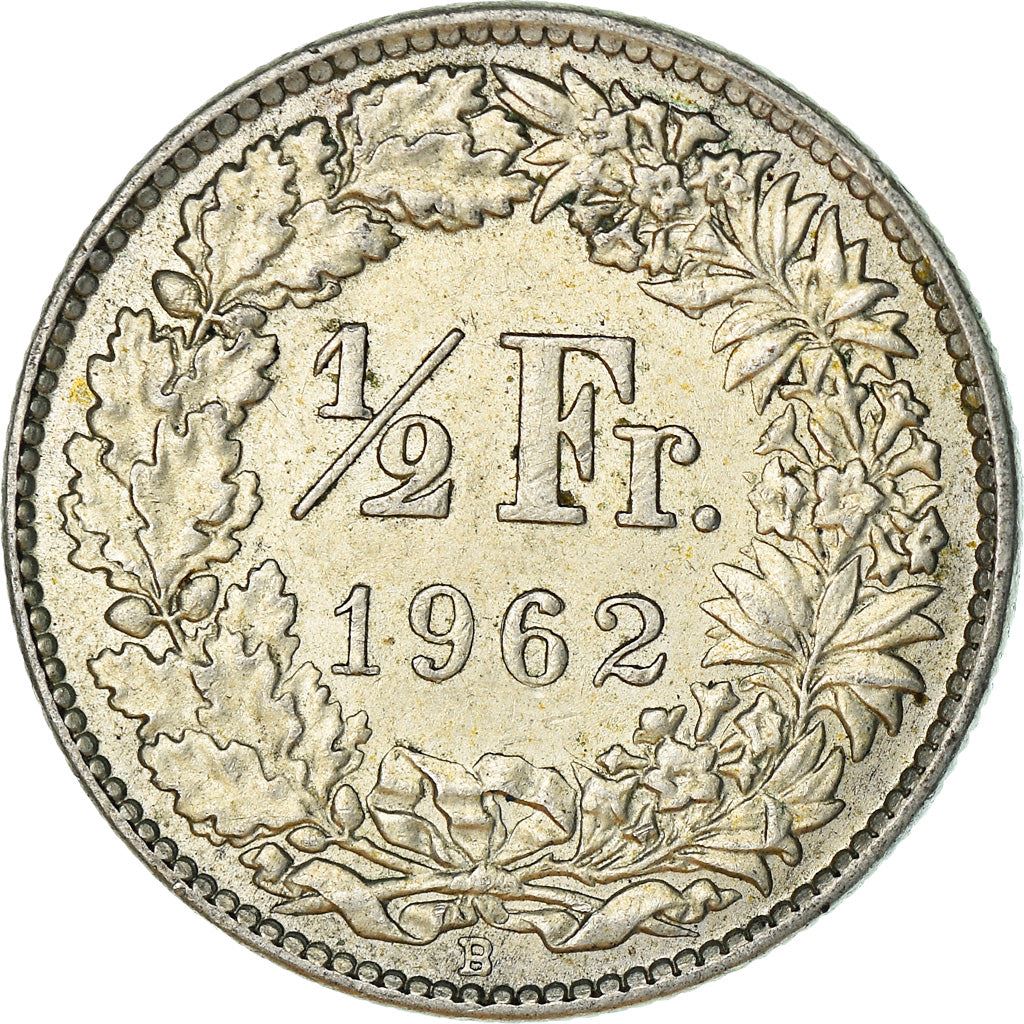 Switzerland Coin Swiss ½ Franc | Helvetia | KM23 | 1875 - 1967