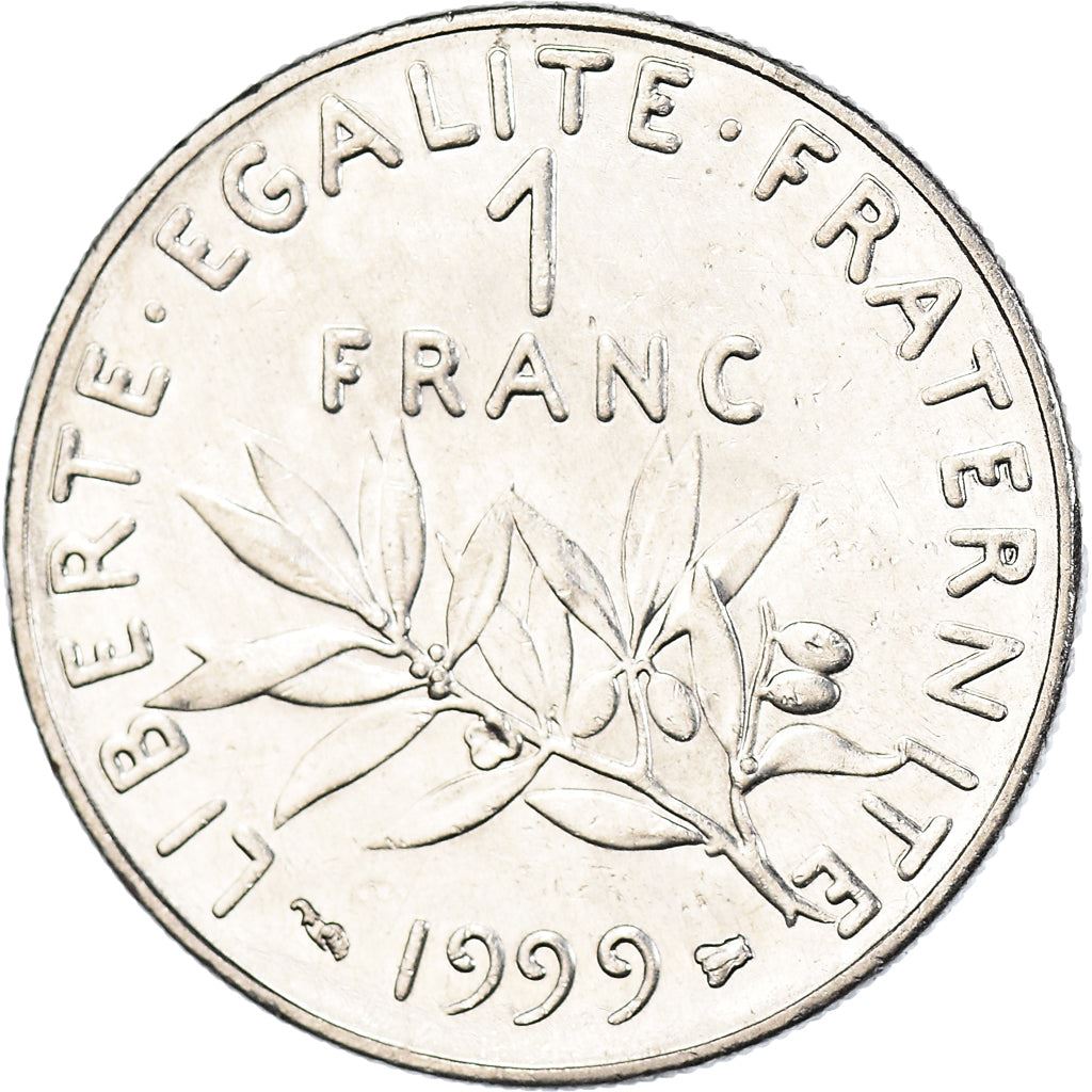 French Coin 1 Franc | Signature O. Roty | KM925.1 | France | 1959 - 2001