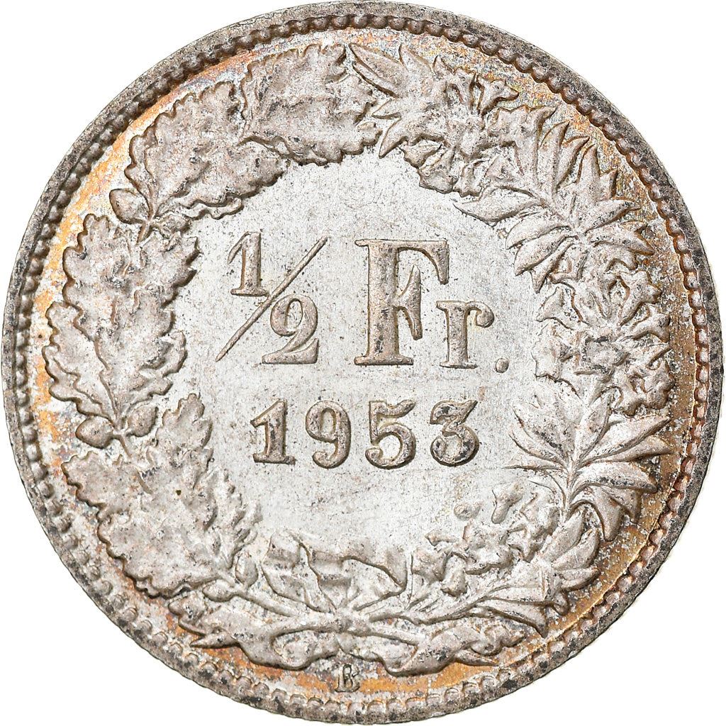 Switzerland Coin Swiss ½ Franc | Helvetia | KM23 | 1875 - 1967