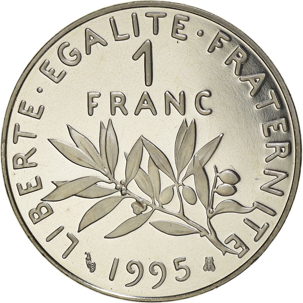 French Coin 1 Franc | Signature O. Roty | KM925.1 | France | 1959 - 2001