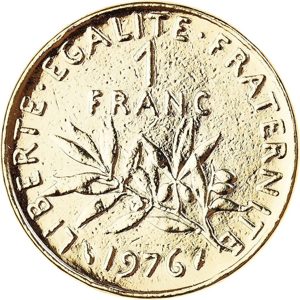 French Coin 1 Franc | Signature O. Roty | KM925.1 | France | 1959 - 2001