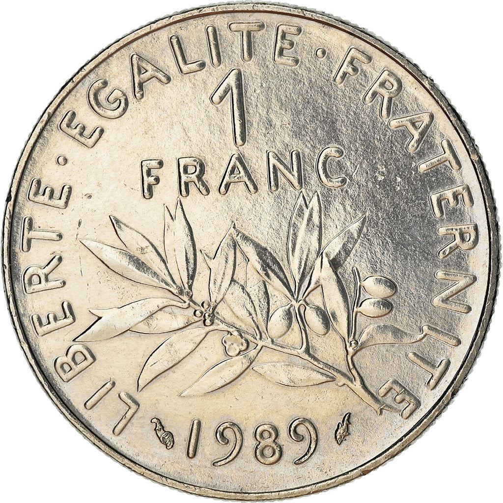 French Coin 1 Franc | Signature O. Roty | KM925.1 | France | 1959 - 2001