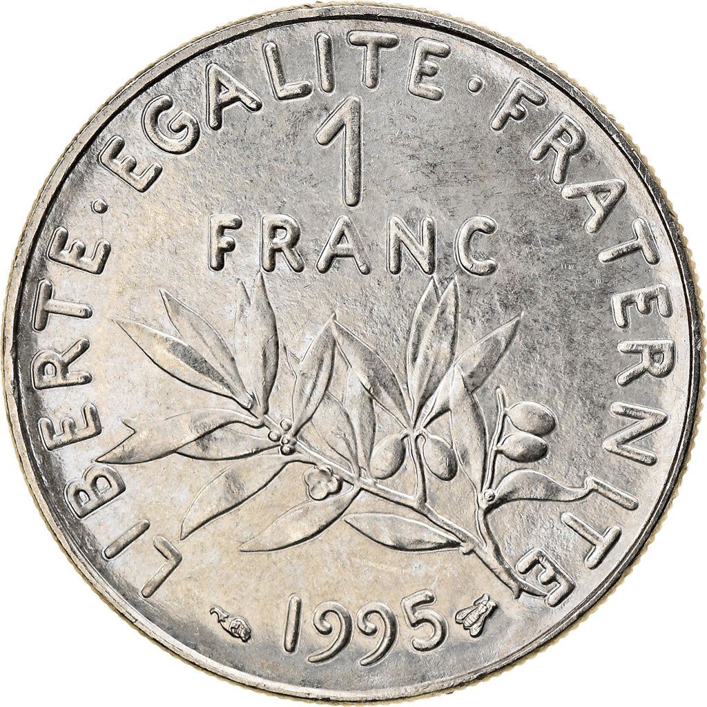 French Coin 1 Franc | Signature O. Roty | KM925.1 | France | 1959 - 2001