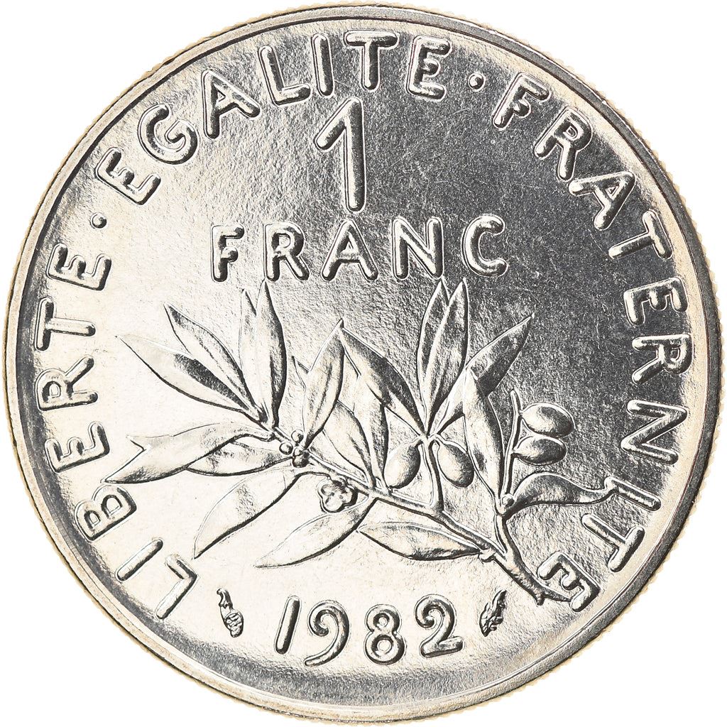 French Coin 1 Franc | Signature O. Roty | KM925.1 | France | 1959 - 2001