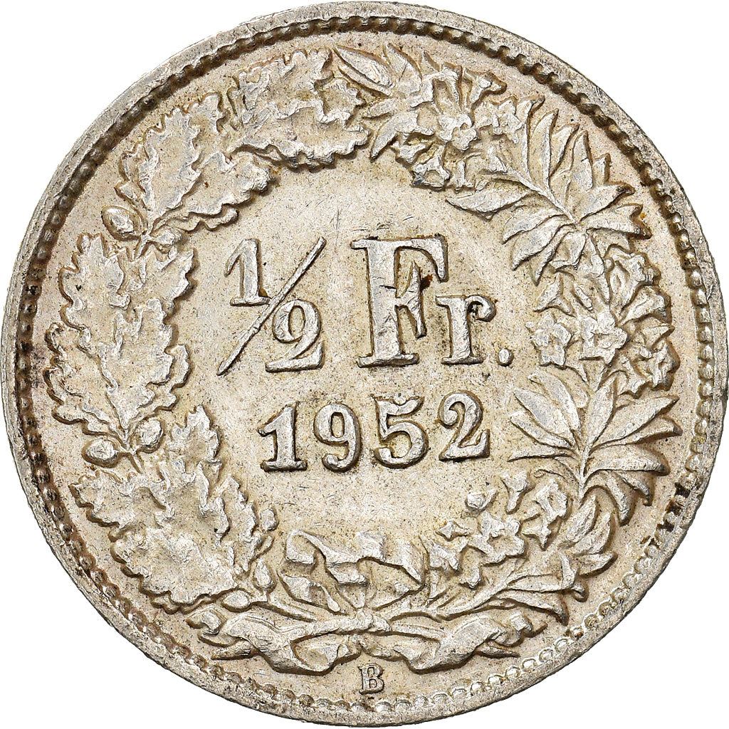 Switzerland Coin Swiss ½ Franc | Helvetia | KM23 | 1875 - 1967