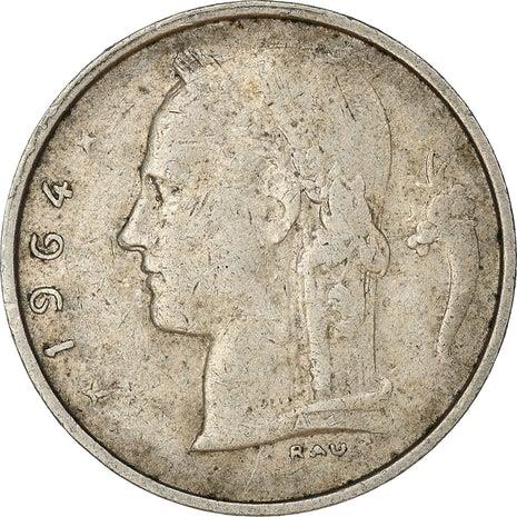 Belgian 1 Franc | 100 Coins | Baudouin I Belgie | Belgium | Cornucopia | Oak | Star | 1950 - 1988