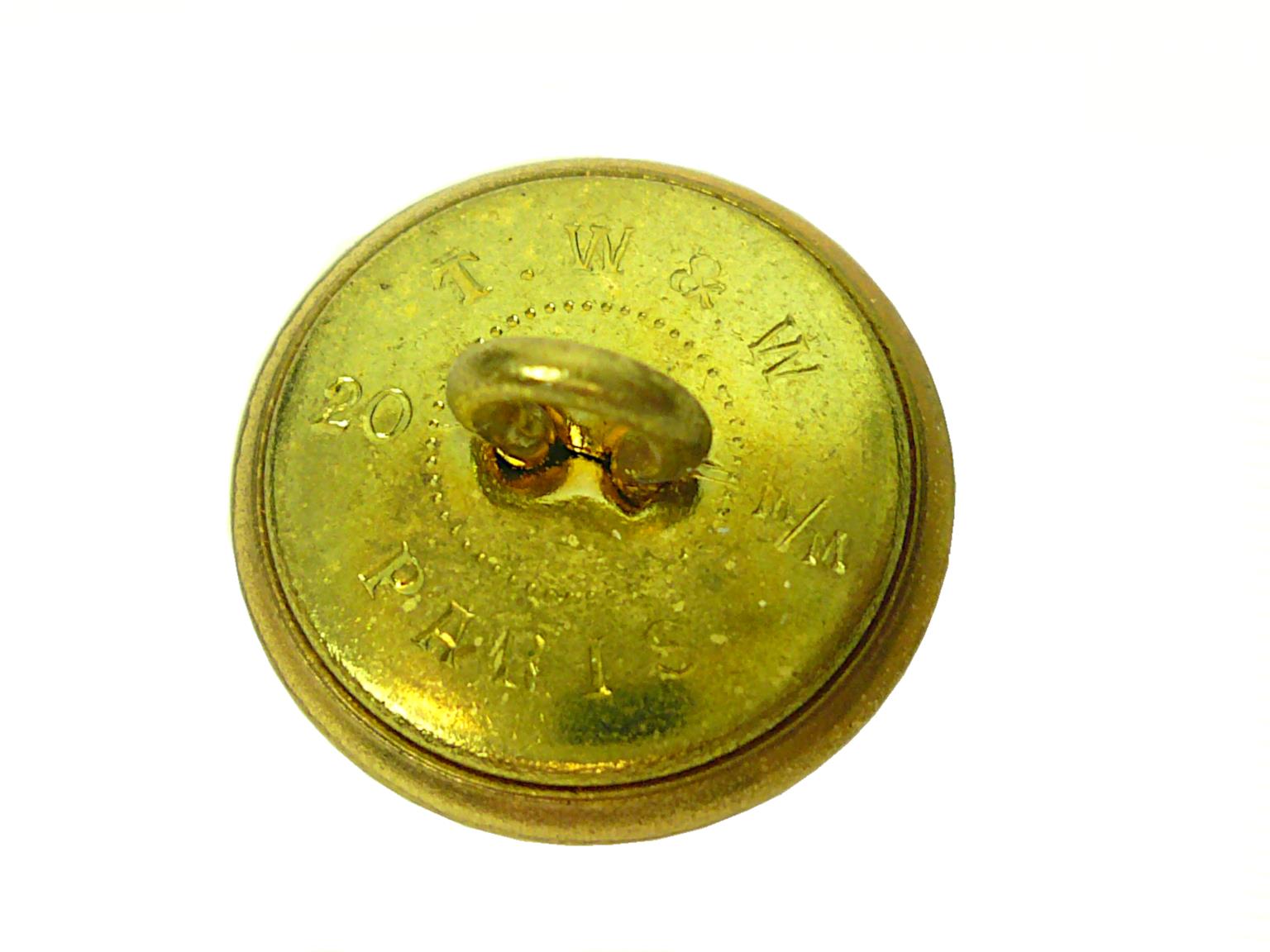 French Army Military Marine Buttons | Navy | T.W&W. | Paris 15mm | 20mm | 25mm